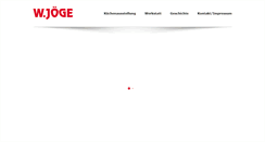 Desktop Screenshot of moebel-joege.de